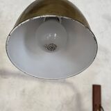 Vintage brass articulated wall lamp Scandinavian style