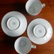 Bavaria, 2 coffee cups, 80s sandstone cups, West Germany
