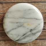 Ashtray and marble under glass
