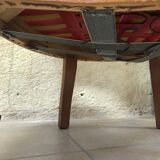 Fauteuil Voltaire assise marron
