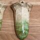 "art deco" vases pair.