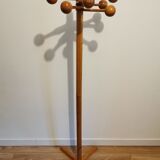 Pine coat rack from the 70s