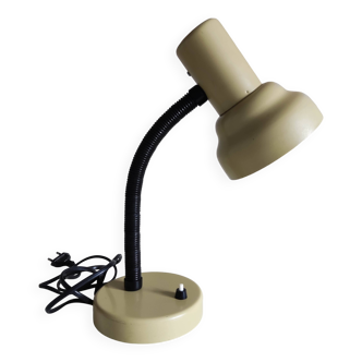 vintage khaki desk lamp