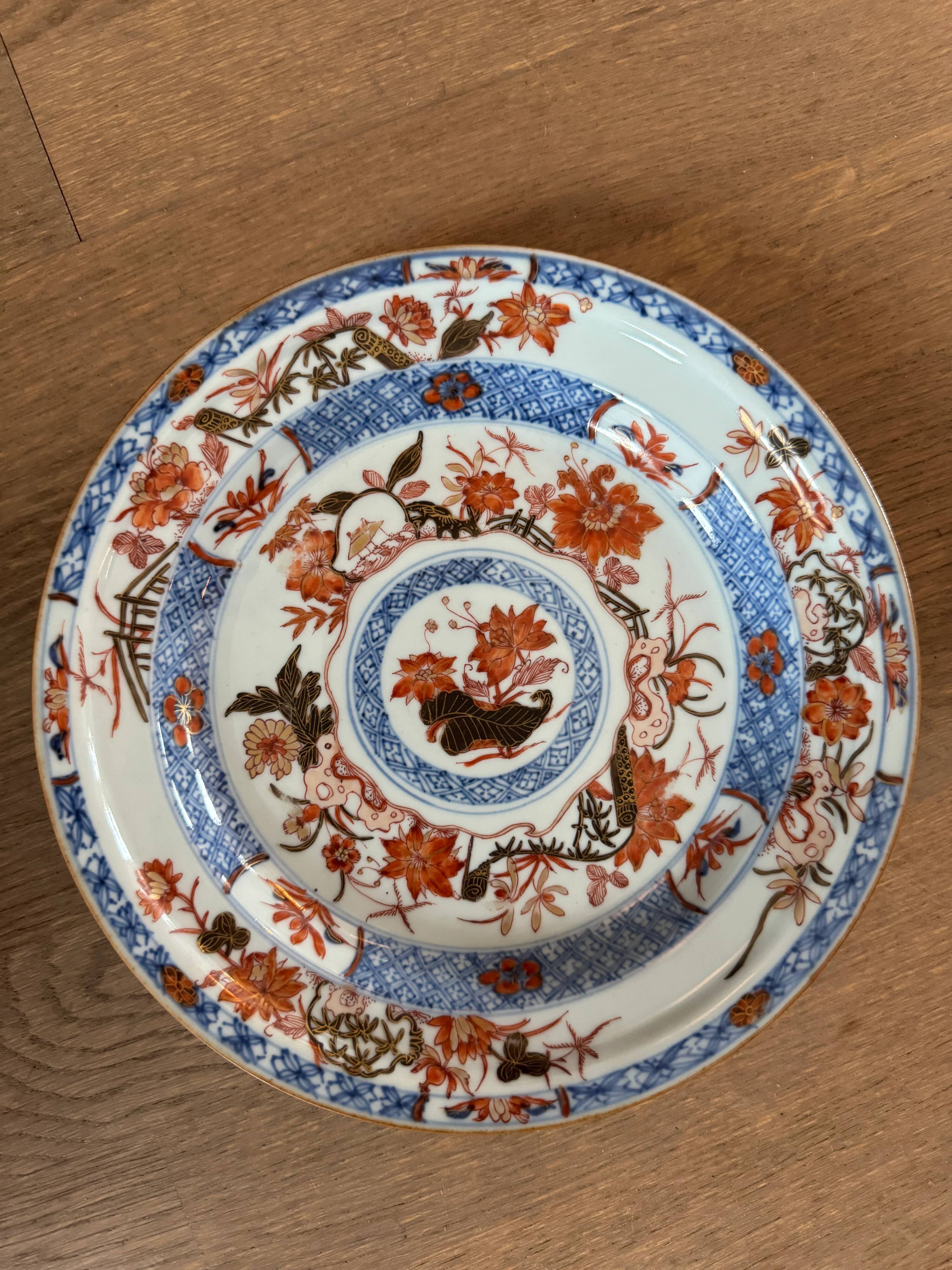 Chinese porcelain plate – Circa 1785
