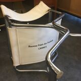 Chrome folding chair cane festival