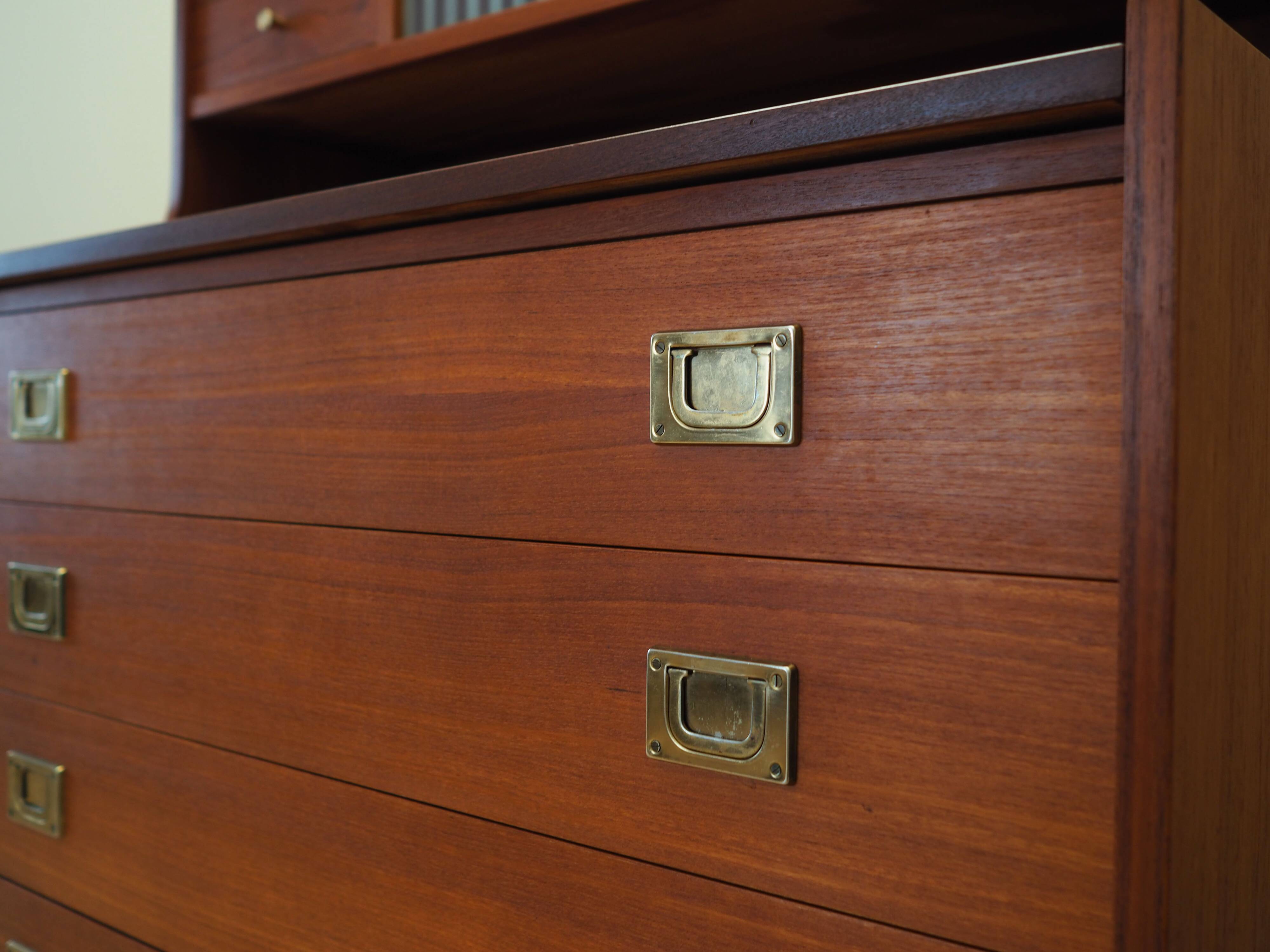 Teak secretary, Danish design, 1970s, production: Denmark