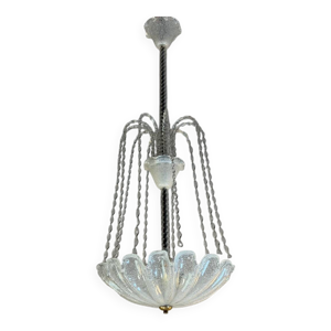 lustre fontaine en verre - 1940