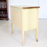 Golden cream antique French vintage Dresser