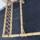 Vintage rattan bed one place