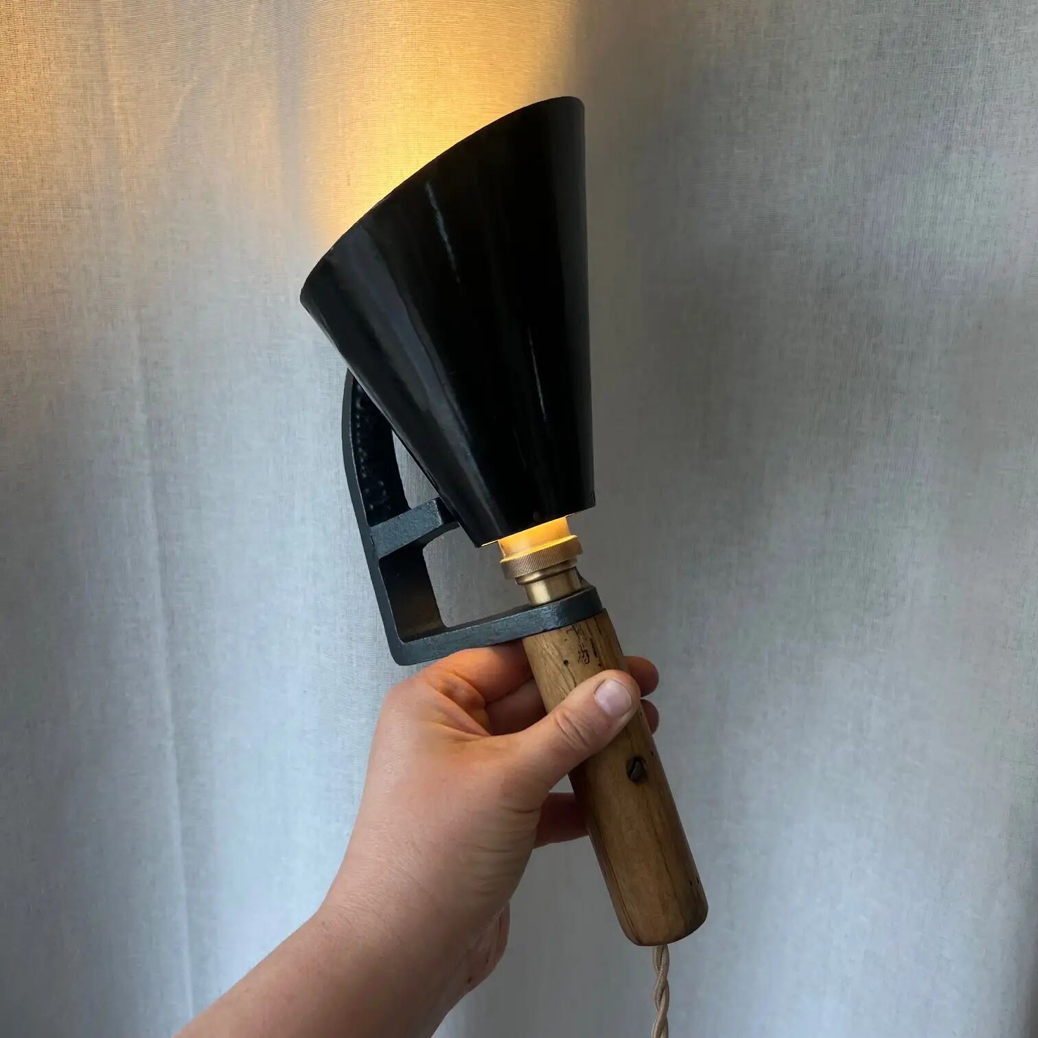 Baker's lamp "Fournanty Paris" restored 1940-1950