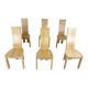 Set of 6 dining chairs by Rob & Dries van den Berghe, 1980s