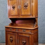 Napoleon III period double-body mahogany sideboard circa 1850