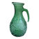 Carafe, jug, green glass water pitcher VEA