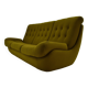 20th Century , Green Atlantis Three seats Sofa, 1960s