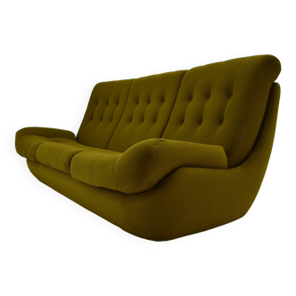 20th Century , Green Atlantis Three seats Sofa, 1960s