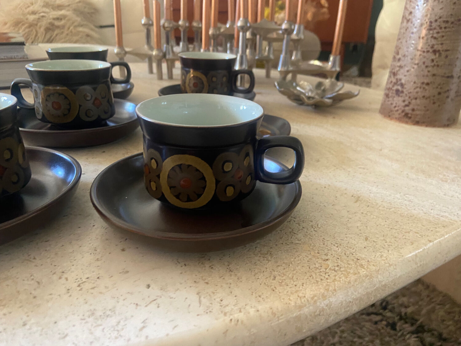 Denby coffee service from the 70s
