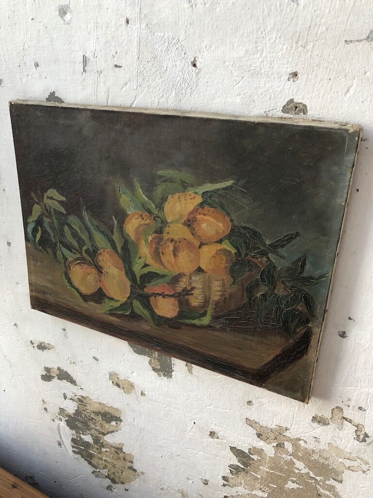 Orange oil canvas at the end of the 19th century