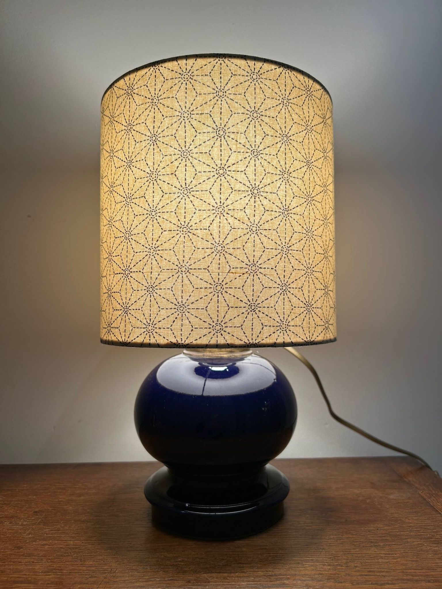 lampe en céramique des Magasins Réunis à Nancy