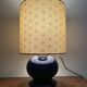 ceramic lamp from Magasins Réunis in Nancy