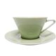 Postmodern cup and saucer, Austria, 1960s, set of 2