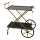 Rolling bar service trolley