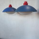 Paire de suspensions vintage Ikea