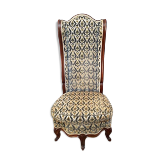 Heater stamped 19th century Louis XV Firecorner Chair