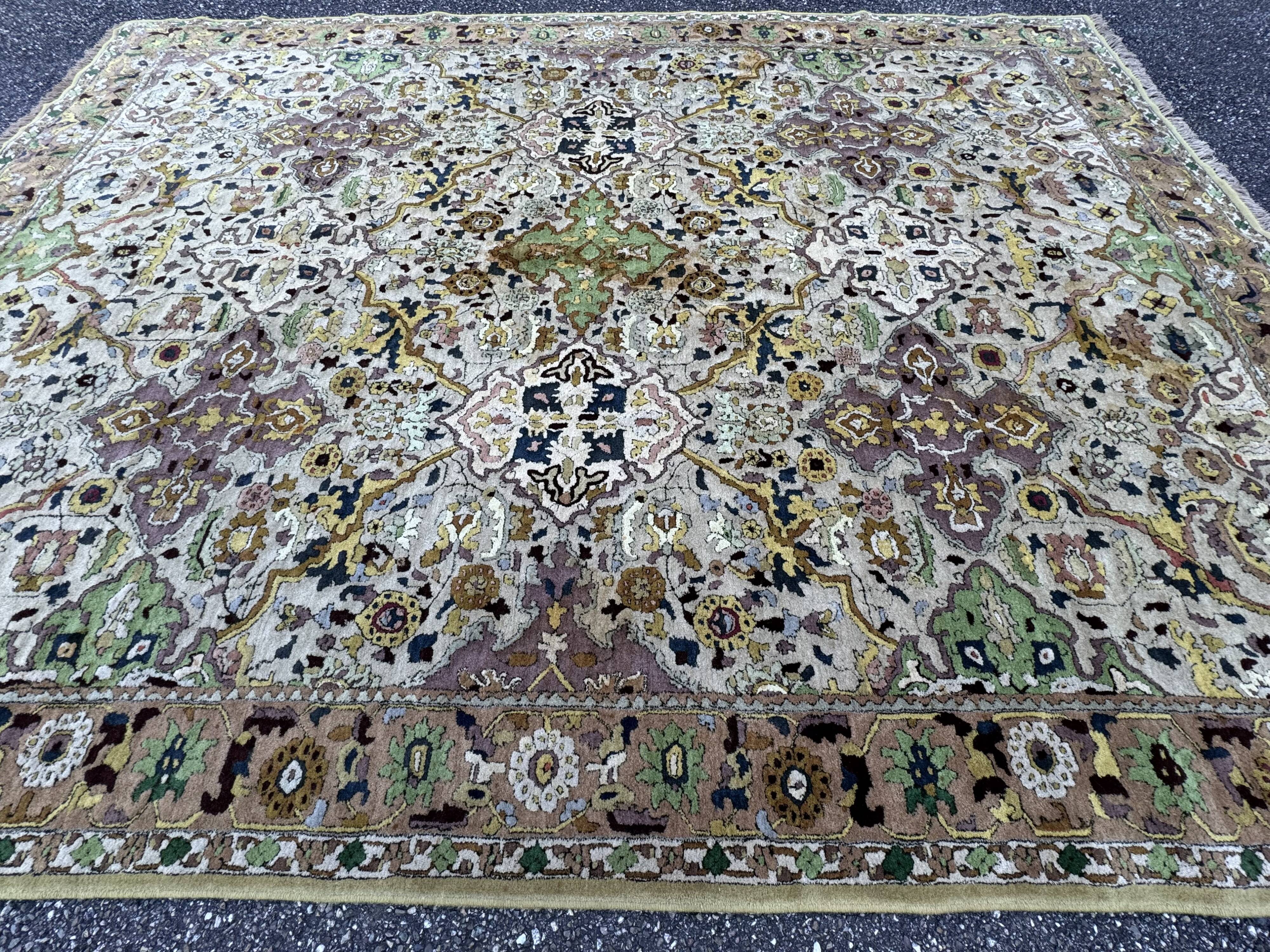 French Janus Lily Point Rug