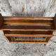 Indian Wall Shelf Vintage Wood Kitchen Storage #D940