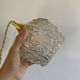 Baladeuse globe vintage en verre 