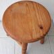 Wooden stool for children