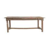 Wooden farm dining table