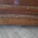 Louis Philippe style chest of drawers with 4 drawers in solid walnut and marble, 1900-1950.