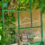 Workshop/industrial style steel door