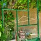 Workshop/industrial style steel door