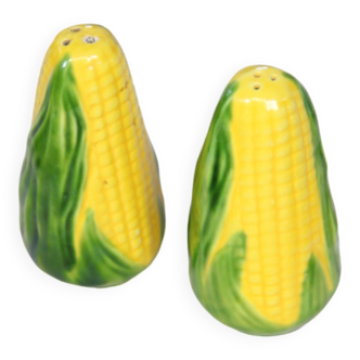 Corn salt and pepper shaker