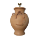 Terracotta lamp, terracotta 60s 70s