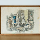 Fashion Engraving - The Queen's Game