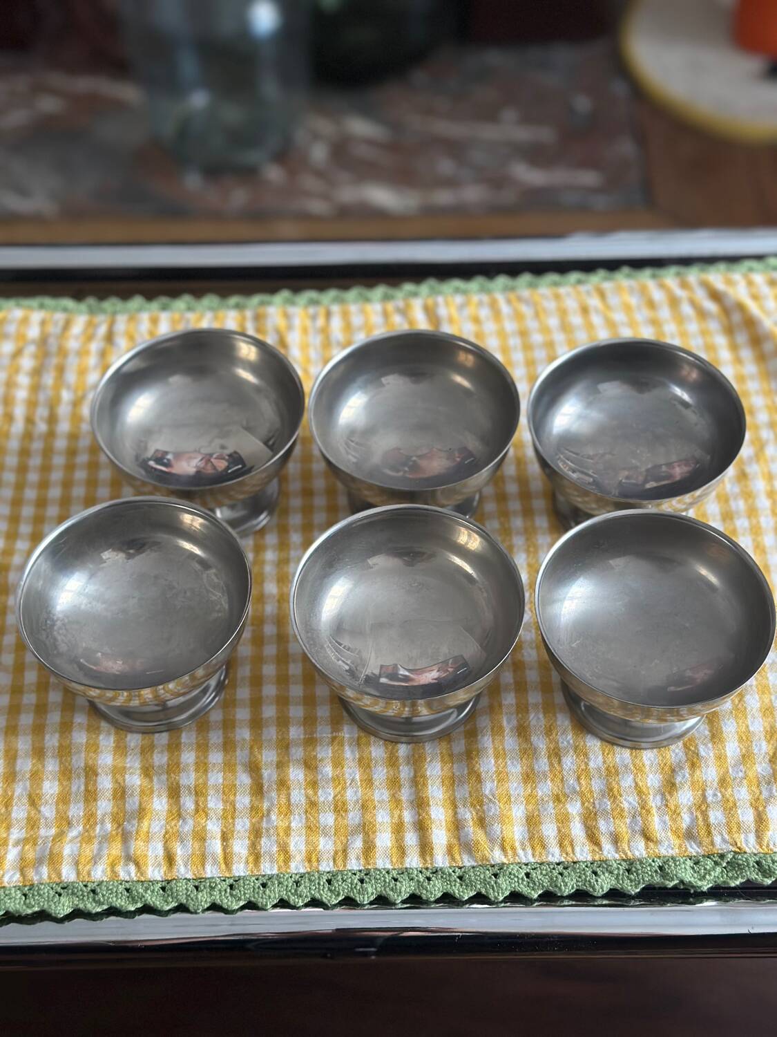 Vintage ice cream cups