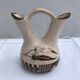 Ancient vase soliflore double betty selly 1959 vintage ceramics