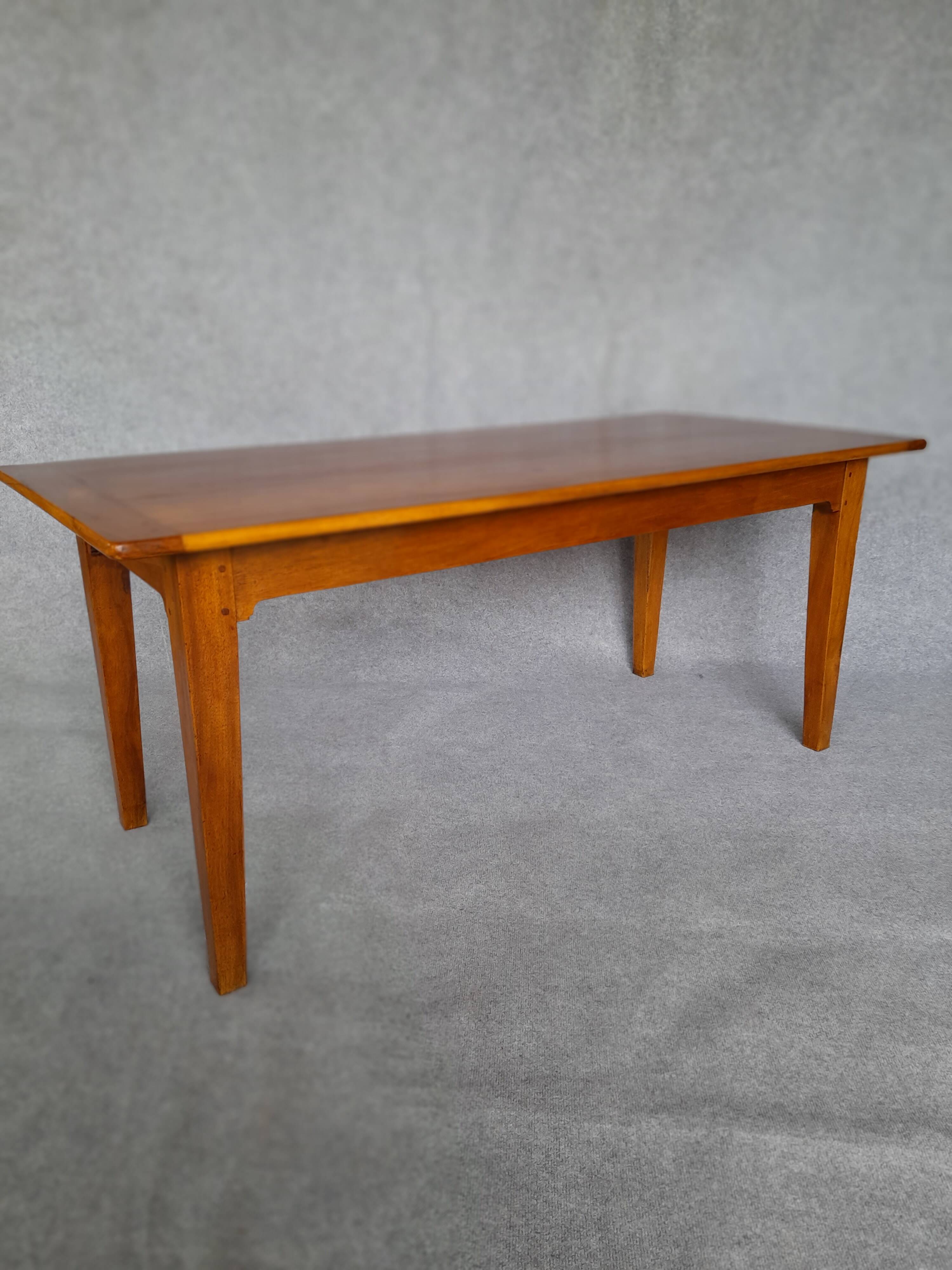 Old walnut farmhouse table