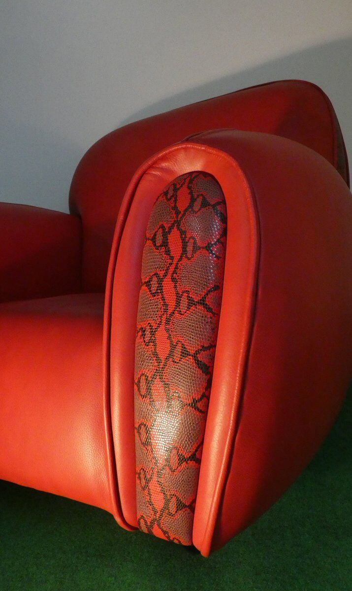 Miura Trend chairs by Elisabetta Gucci for Formitalia, 1980s, set of 2.
