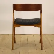 Set de 4 chaises modèle 1255 de Kjaernulf, années 60
