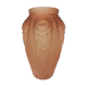 Art deco vase, frosted glass
