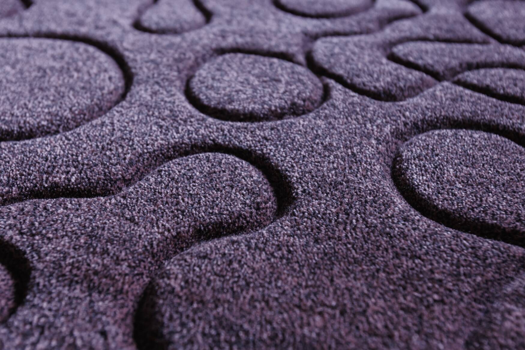 Tapis tufté à la main « Ciapek Art » en rose