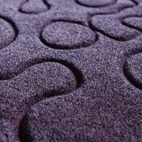 Tapis tufté à la main « Ciapek Art » en rose