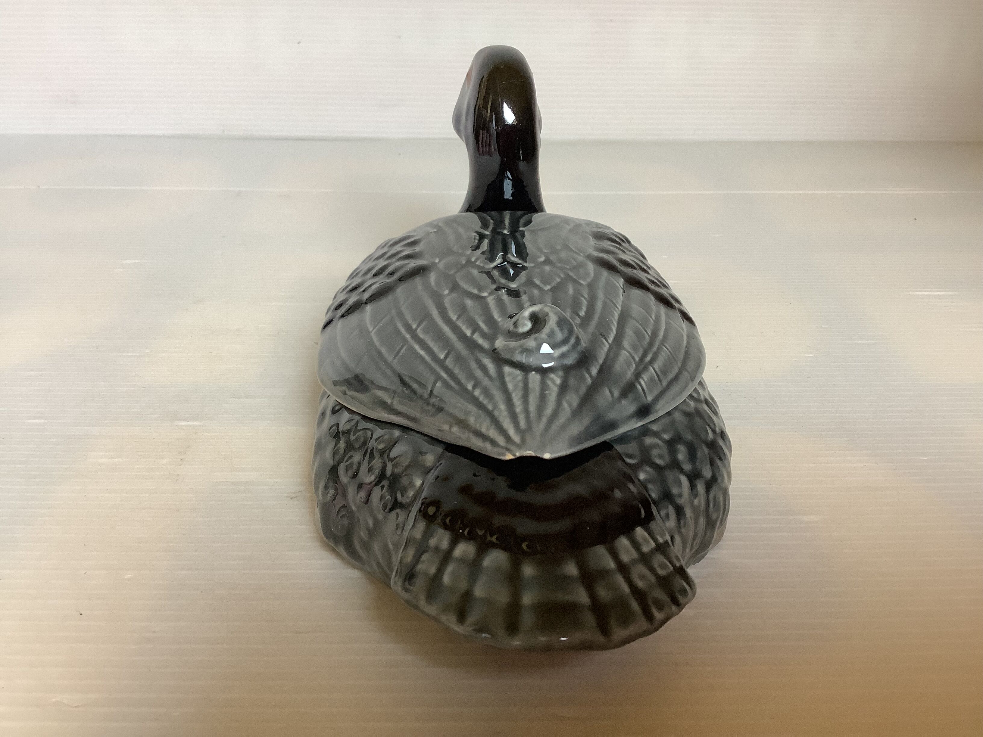 Ceramic duck catchall