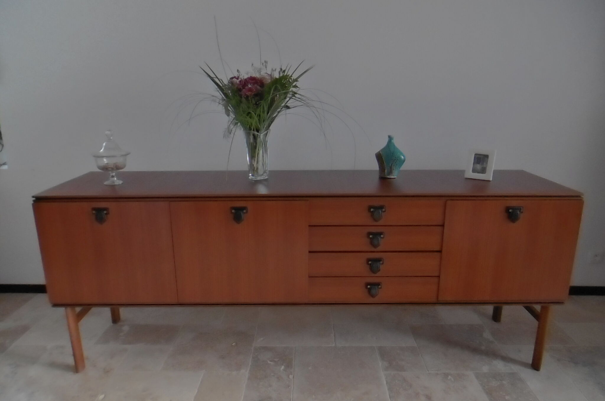 French teak sideboard years 50/60 Gimso