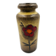 Scheurich vase shape 517 floral decoration by Heinz Siery