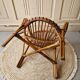 Ancien fauteuil en rotin enfant vintage
